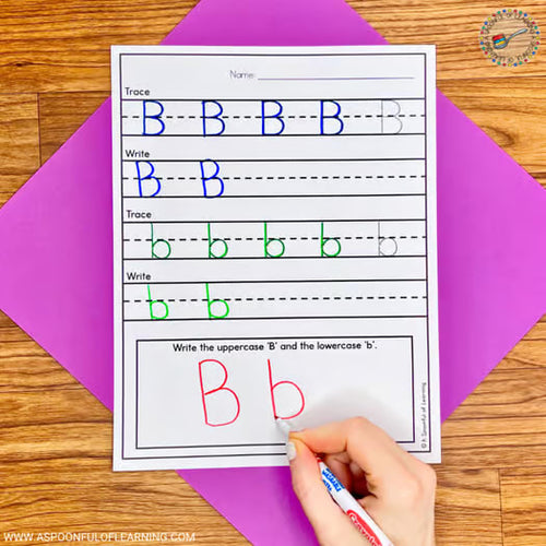 A-Z Trace, Write & Numbers 1-10 Trace, Write, Draw, Fill Ten Frame