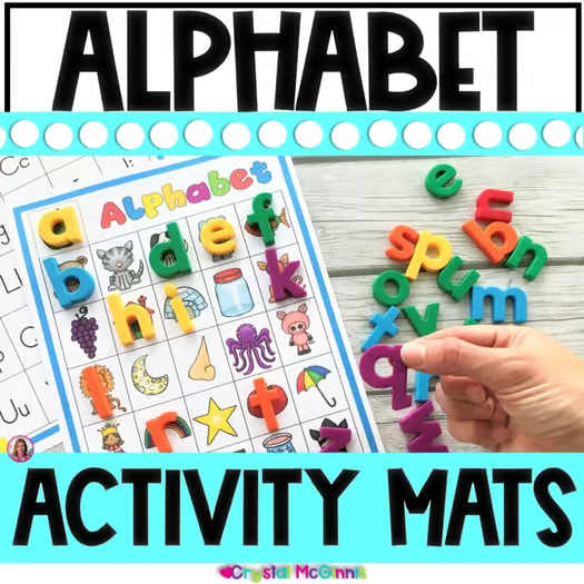 Alphabet Activity Mats | 8 Hands-On Alphabet Centers | Alphabet Recognition