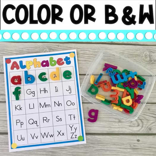 Alphabet Activity Mats | 8 Hands-On Alphabet Centers | Alphabet Recognition