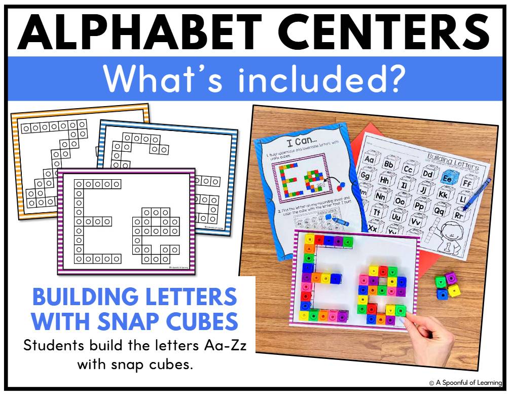 Alphabet Centers and Activities | Learning the Alphabet | Alphabet Recognition
