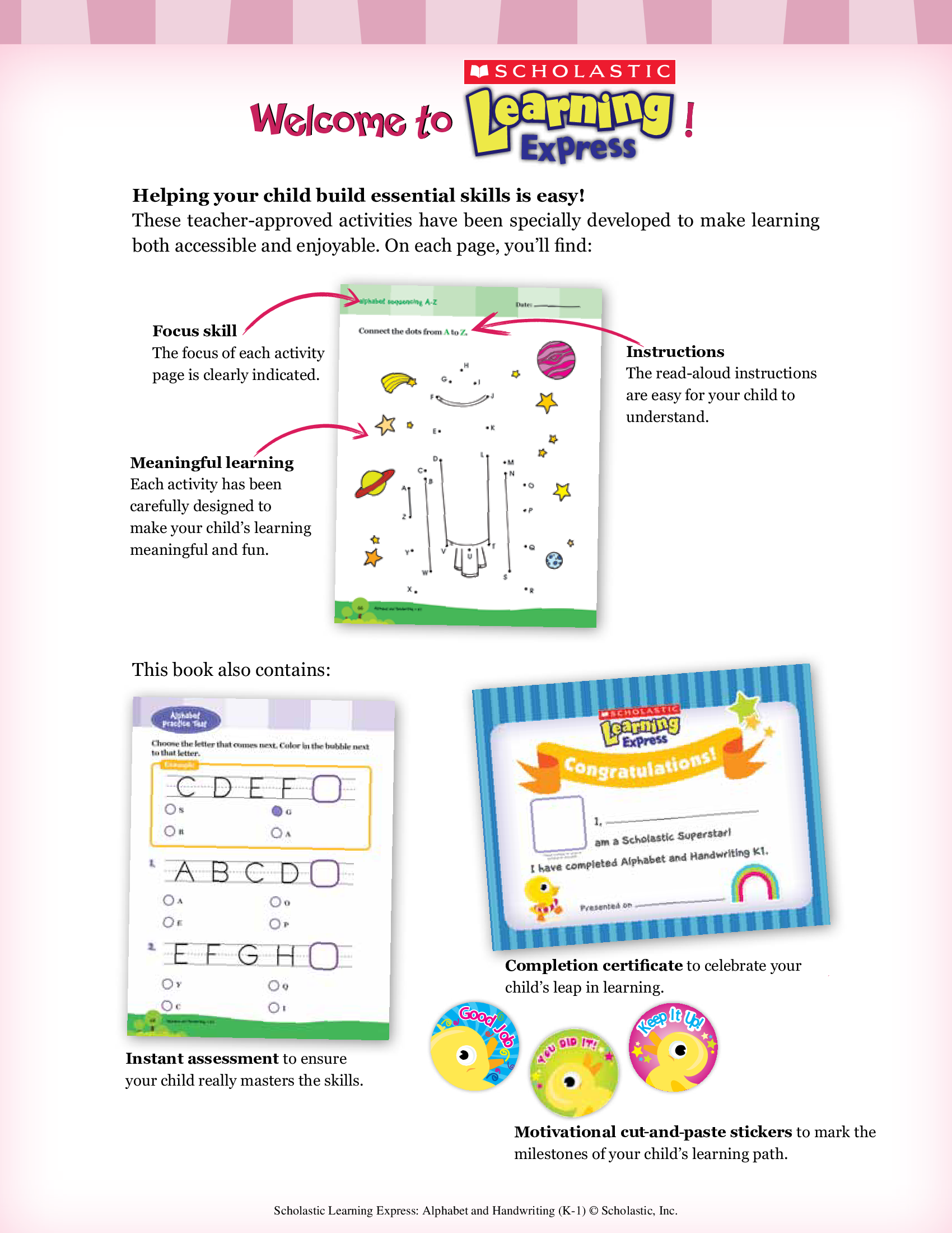 Alphabet Handwriting LE K1