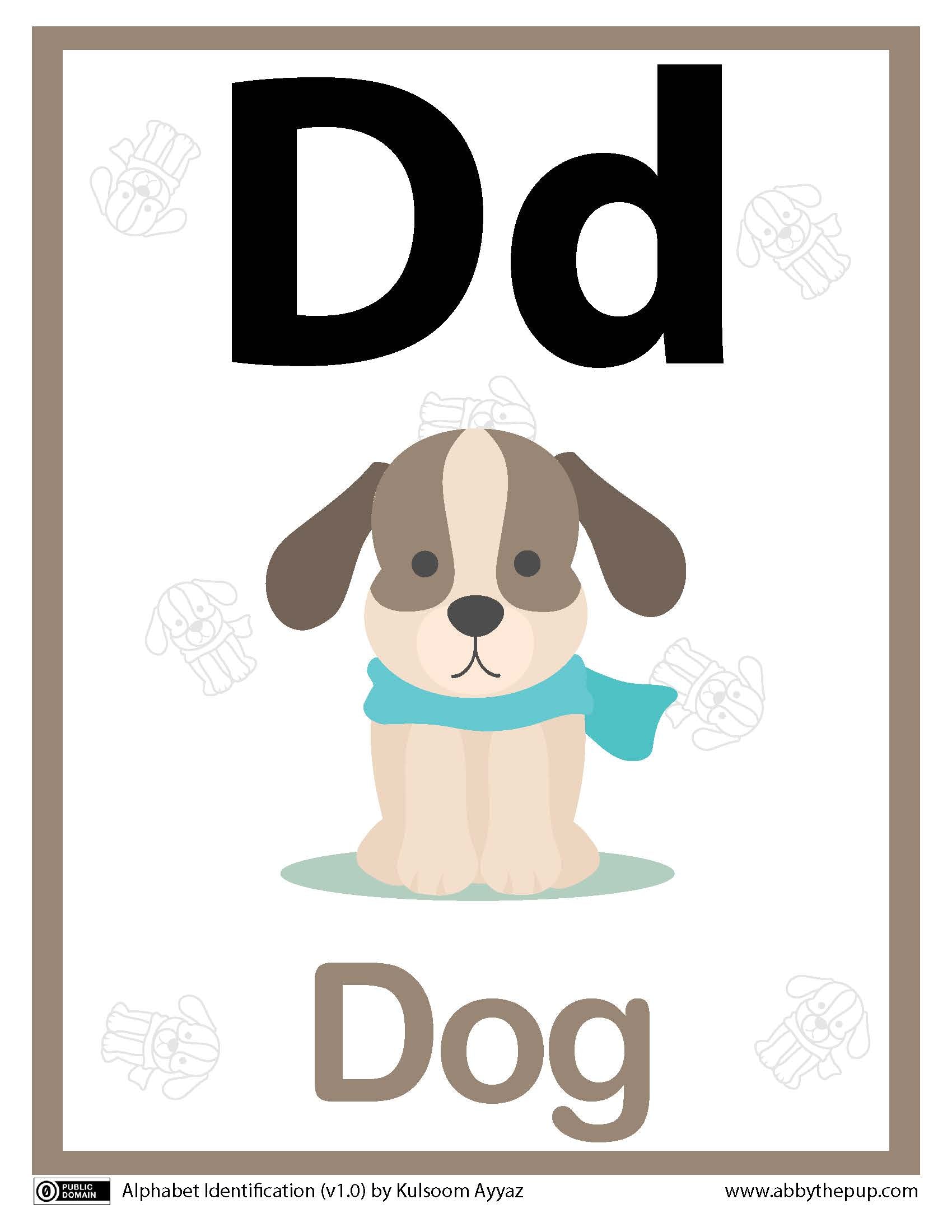 Alphabet Identification Worksheet