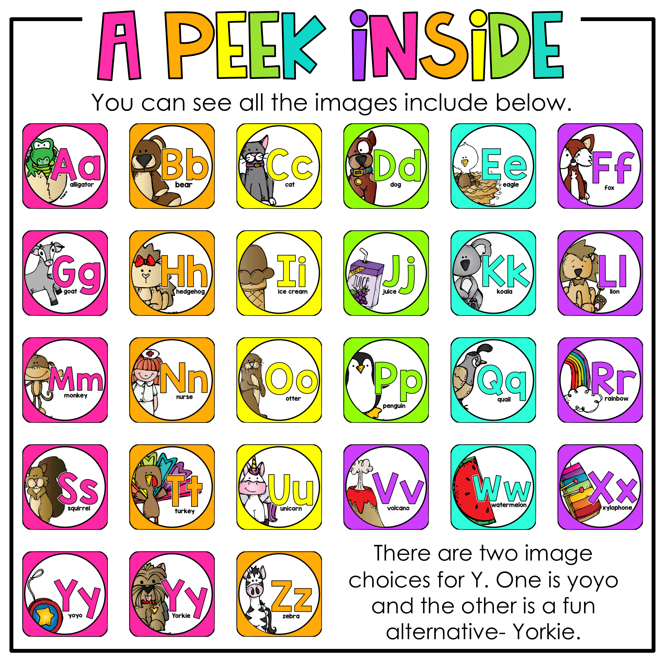 Alphabet Posters | English & Spanish Alphabet Line