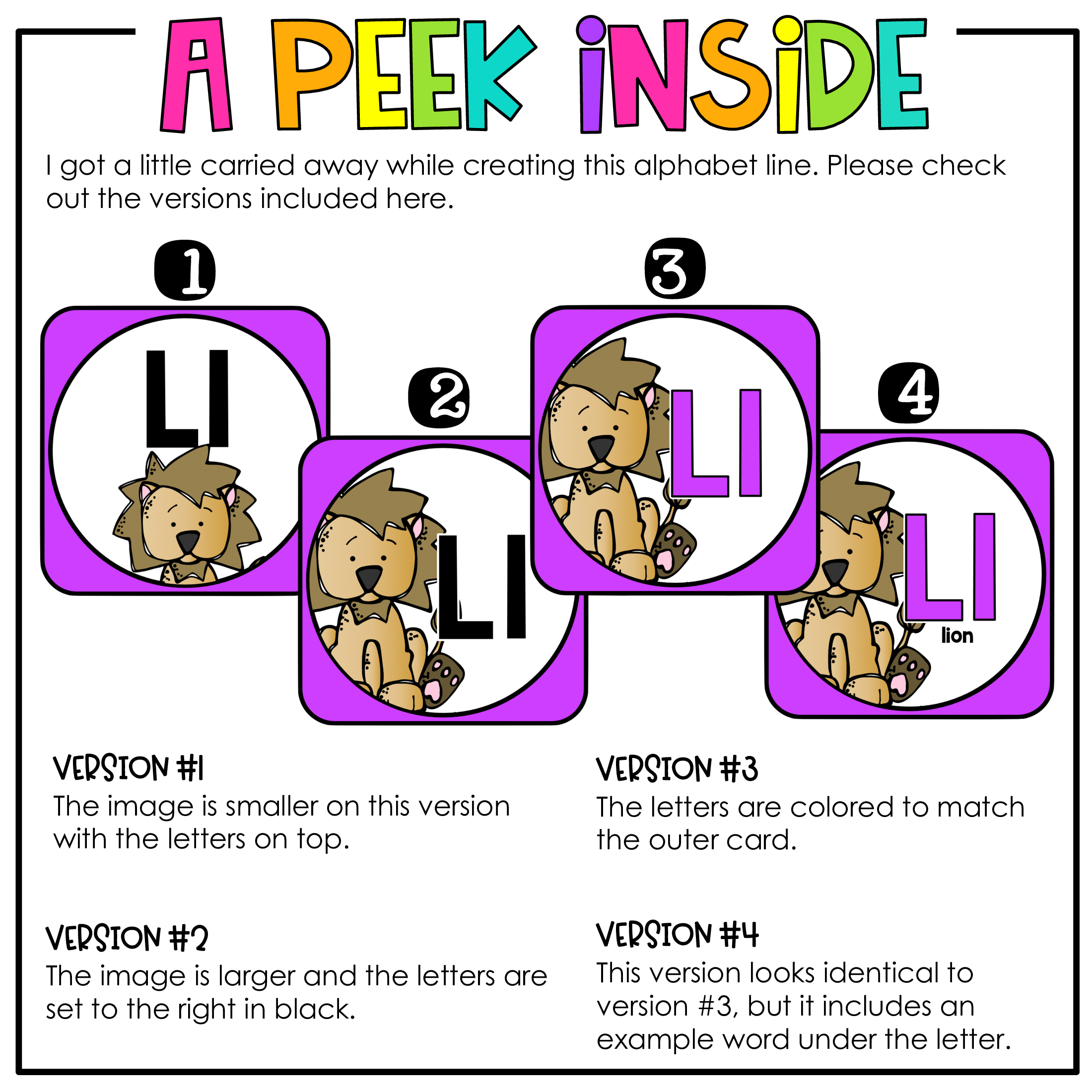 Alphabet Posters | English & Spanish Alphabet Line