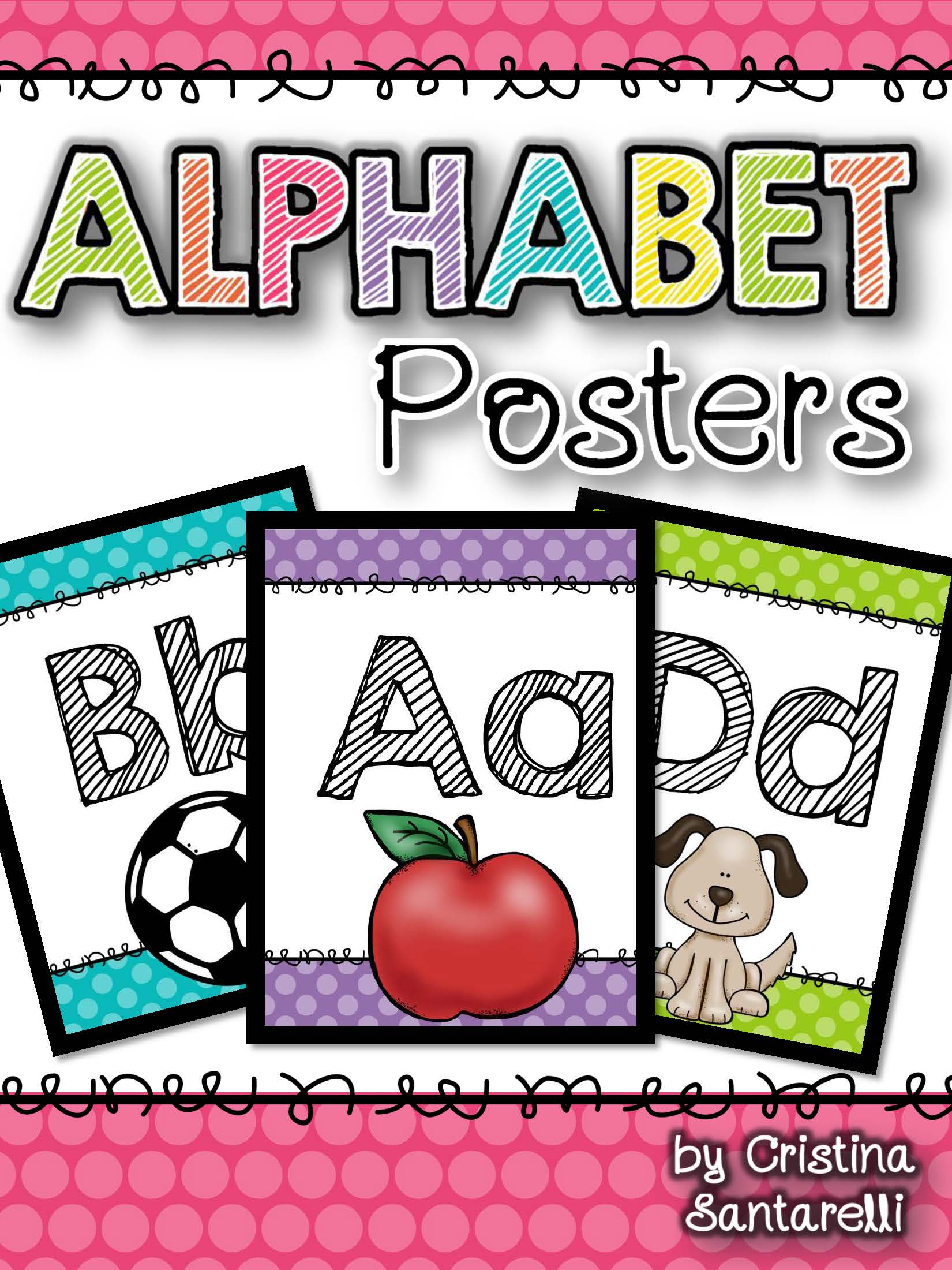 Alphabet Posters Worksheet