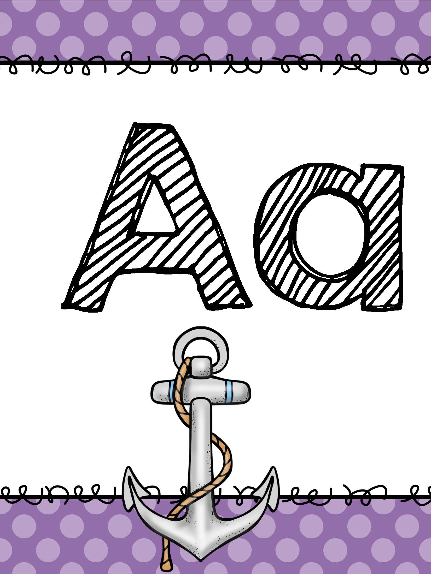 Alphabet Posters Worksheet