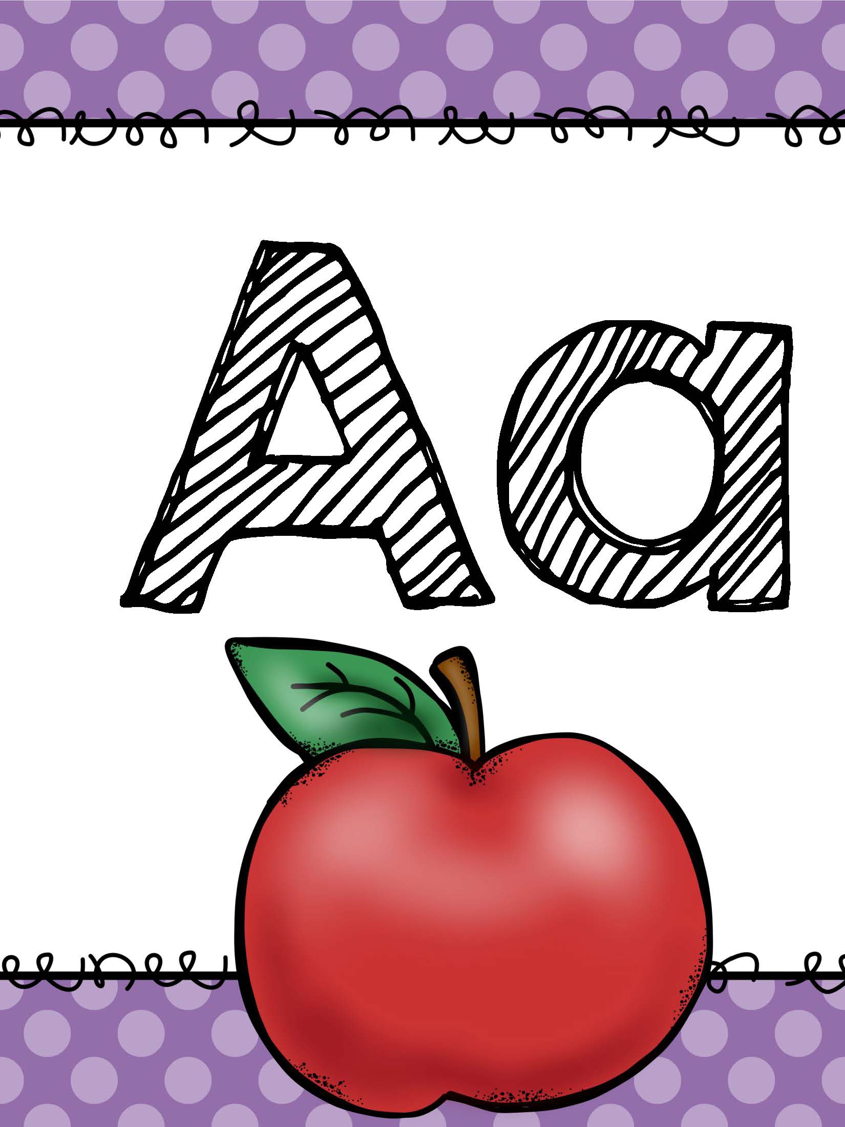 Alphabet Posters Worksheet