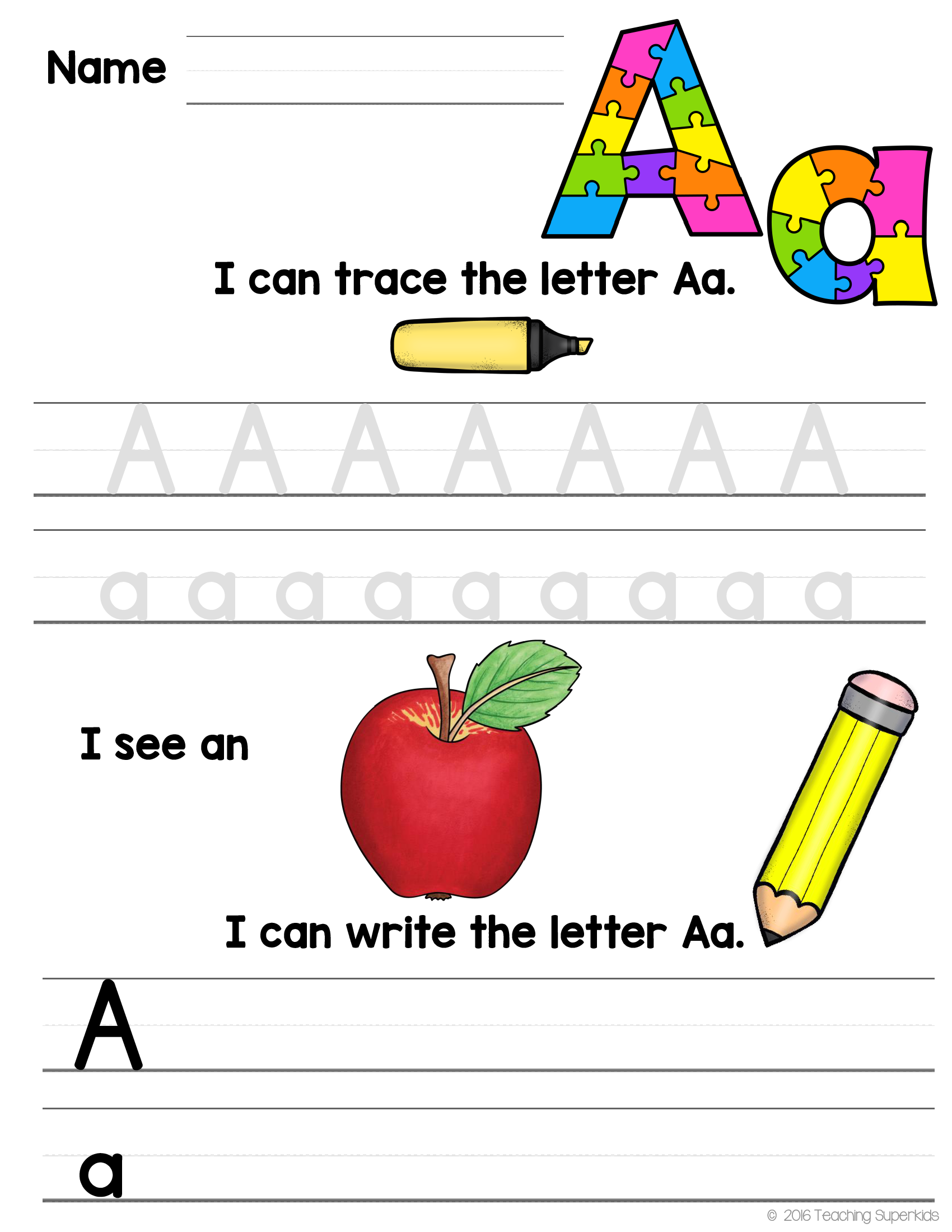 Alphabet Tracing Practice: Includes 1 to 55 page