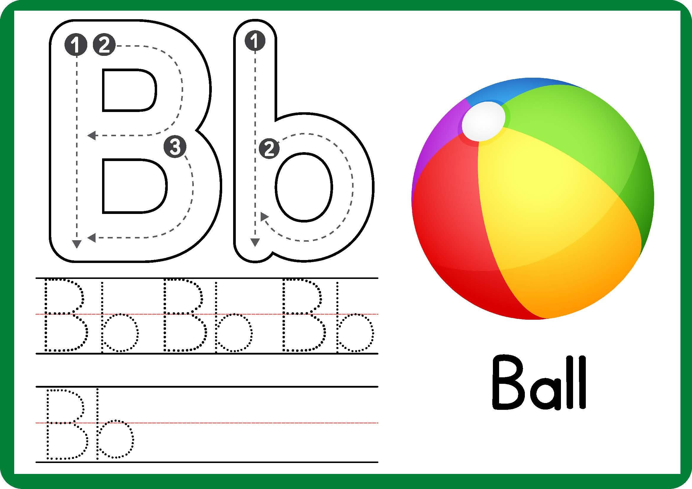 Alphabet Tracing Worksheet A to Z