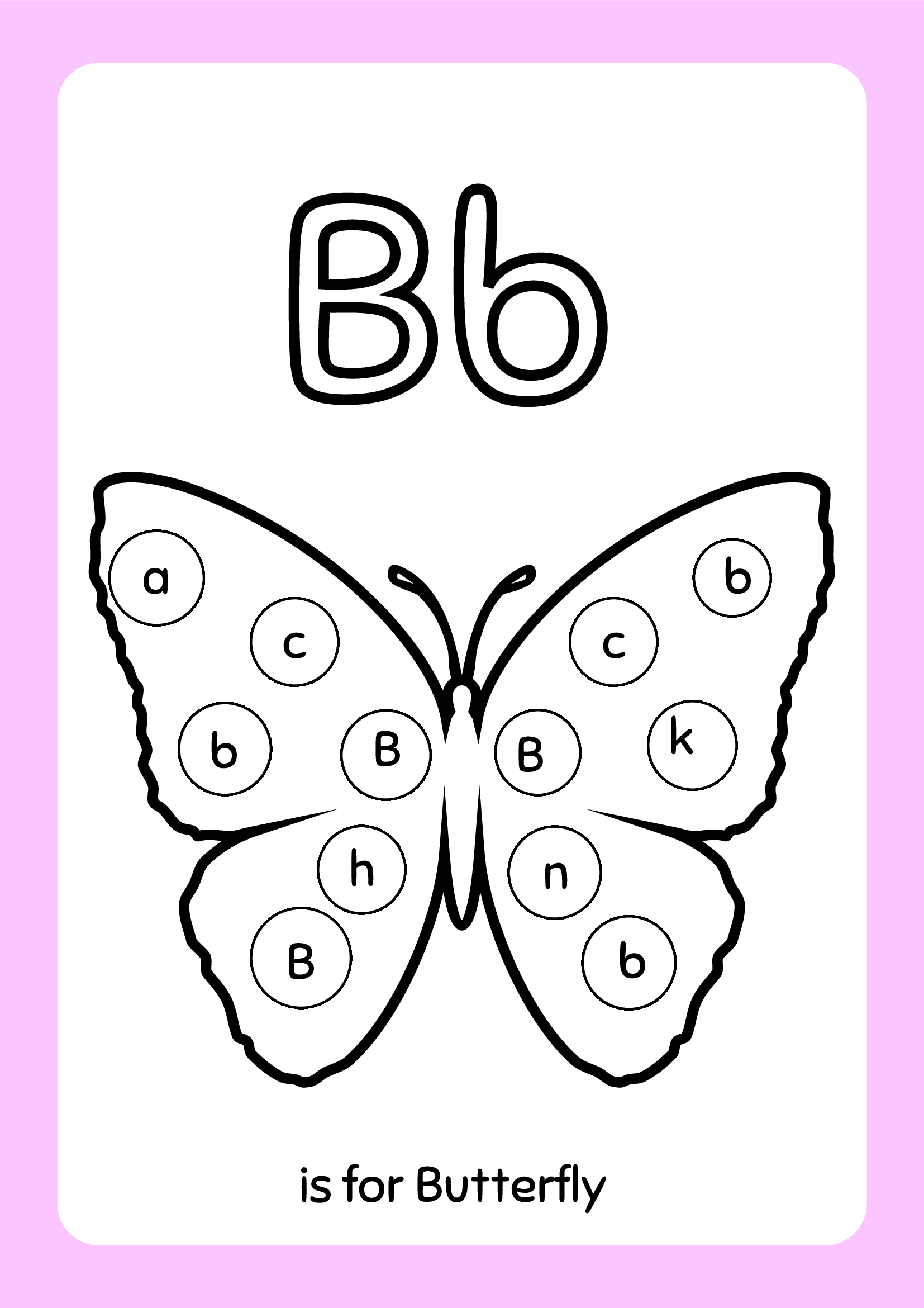 Alphabet Tracing Worksheet In Monochromatic Simple Style