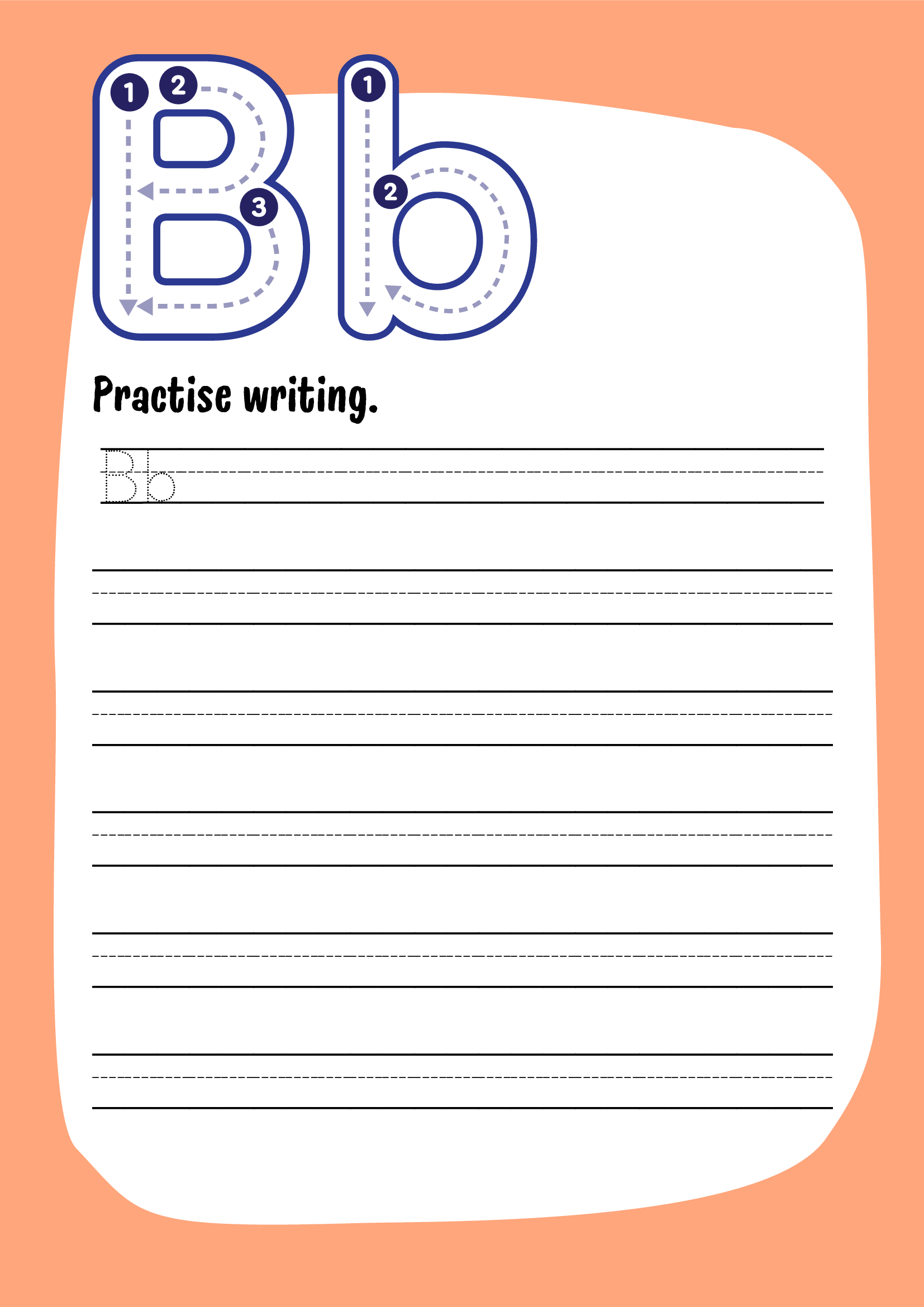 Back to School Alphabet Tracing