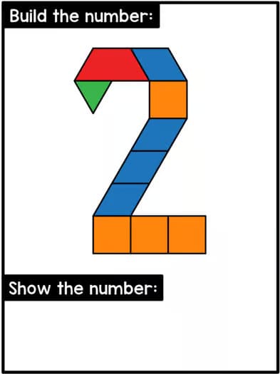 Just Add Manipulatives! Pattern Block Numbers