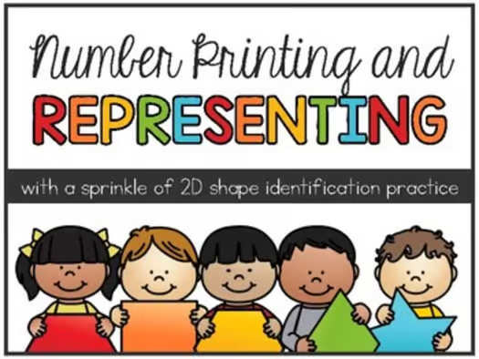 Number Centres: Number Print It 2