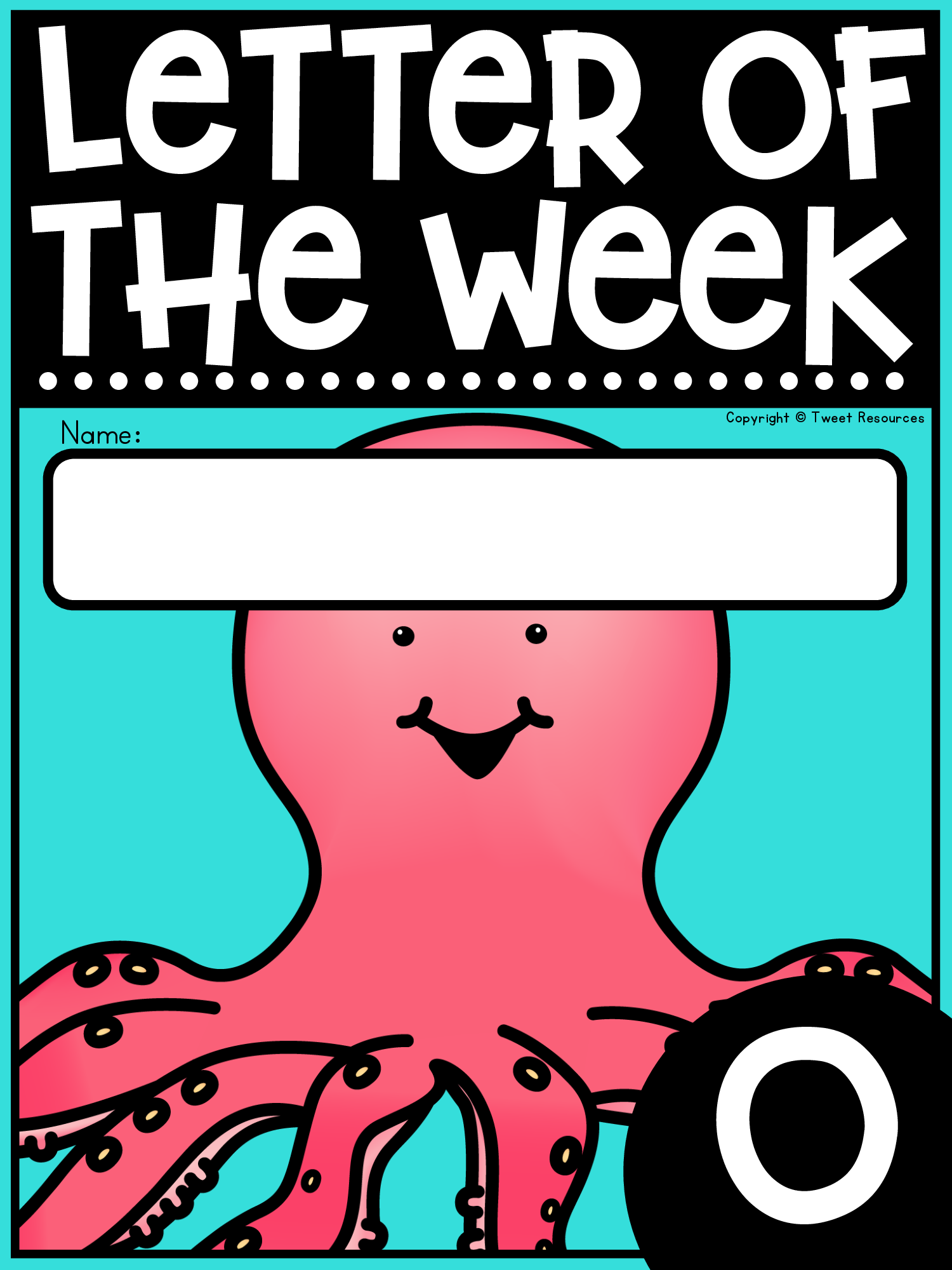 The Letter O! Alphabet Letter of the Week Package now with Google ™ & Seesaw ™