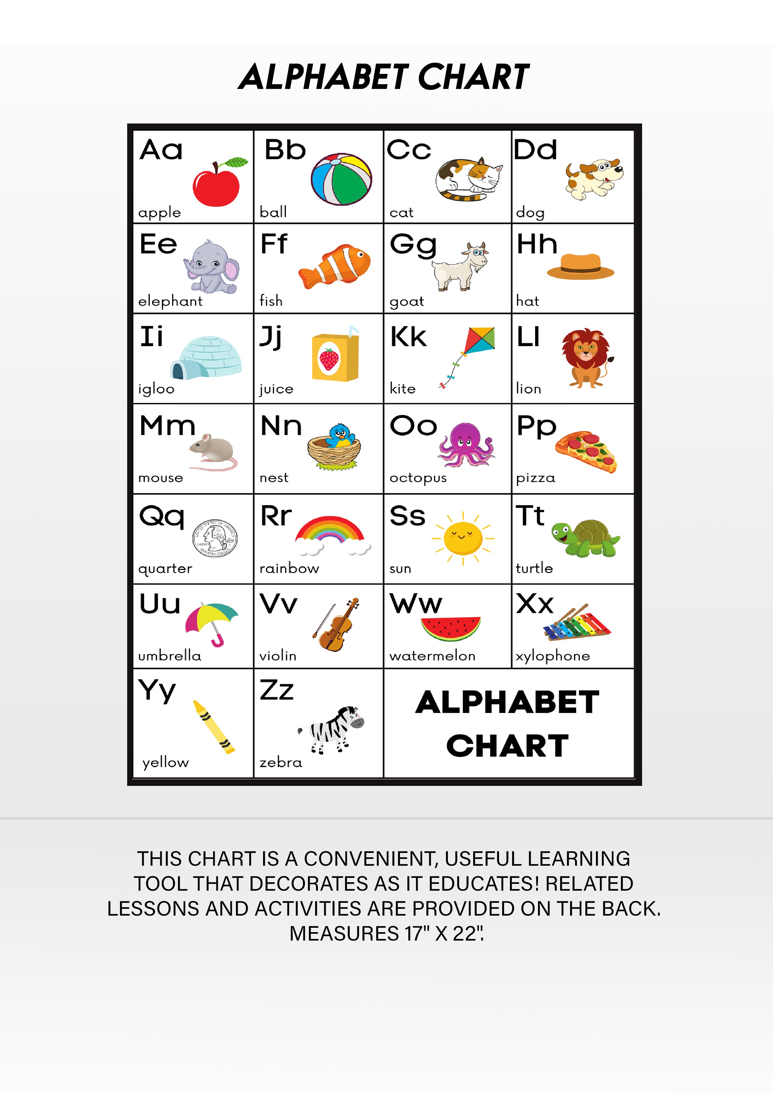 alphabet chart